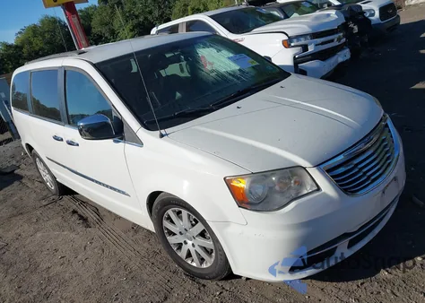 2012 Chrysler Town & Country Touring-L из США, поврежденный, VIN 2C4RC1CGXCR393108